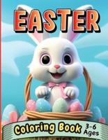 Easter Coloring Book 3-6 Ages