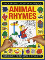 Sticker and Color-in Playbook: Animal Rhymes