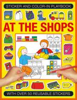 Sticker and Color-in Playbook: At the Shops