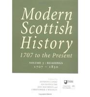 Modern Scottish History, 1707 to the Present