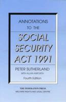 Annotations to the Social Security Act 1991