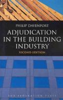 Adjudication in the Building Industry