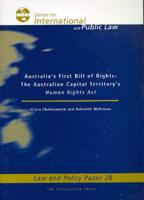 Australia's First Bill of Rights