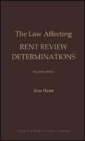The Law Affecting Rent Review Determinations