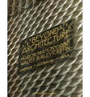 Beyond Architecture