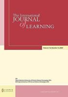 International Journal of Learning