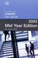 2003 Australian Master Tax Guide