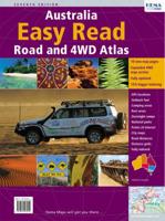 Australia Easy Read Road and 4wd Atlas