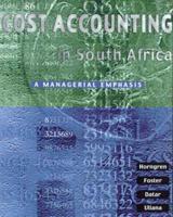 Horngren's Cost Accounting in South Africa