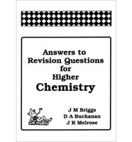 Answers to Revision Questions for Higher Chemistry
