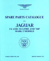 Jaguar Mk.II 3.4, 3.8 & 340 Parts Catalogue