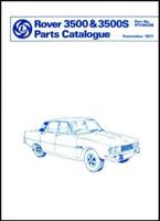 Rover Parts Catalogue: Rover 3500 & 3500S (P6)