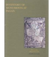 Inventory of Monuments at Pagan