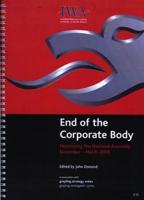 End of the Corporate Body - Monitoring the National Assembly, December - March 2003