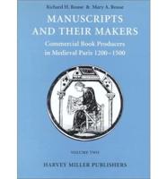 Manuscripts and Their Makers