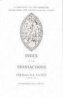 Index to the Transactions of the Cumberland and Westmorland Antiquarian and Archaeological Society, New Series. V. 60-89 1960-89