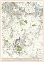 London Street Map 1863 - South East