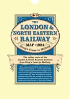 London & North Eastern Railway Map 1924 King's Cross to Mallaig