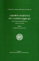 Crown Surveys of Lands 1540-41, With the Kildare Rental Begun in 1518