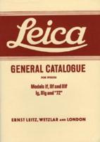 Leica General Catalogue for 1955-58