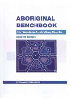 Aboriginal Benchbook for Western Australian Courts