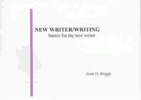 New Writer/Writing