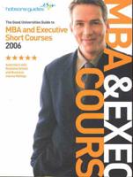 The Good Universities Guide to Mba and Executive Short Courses