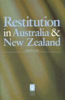 Law of Restitution In Australia & New Zealand