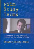 Film Study Terms