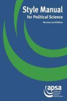 Style Manual for Political Science