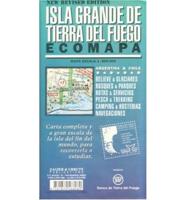Isla Grande De Tierra Del Fuego Map