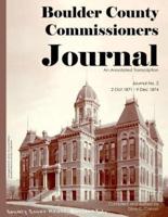 Boulder County Commissioners Journal, 1871-1874