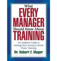 What Every Manager Should Know About Training