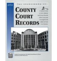 The Sourcebook of County Court Records