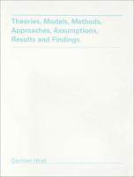 Damien Hirst: Theories, Models, Methods, Approaches, Assumptions, Results and Findings