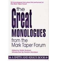 The Great Monologues from the Mark Taper Forum