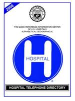 Hospital Telephone Directory, 2006 Edition