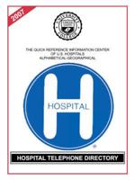 Hospital Telephone Directory, 2007 Edition