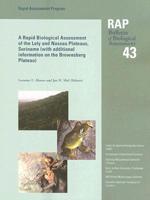 A Rapid Biological Assessment of the Lely and Nassau Plateaus, Suriname