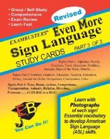 Exambusters Even More Sign Language Study Cards