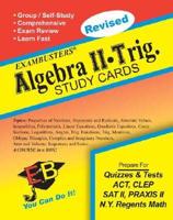 Exambusters Algebra 2-Trig. Study Cards