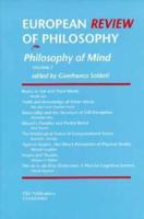 European Review of Philosophy, 1