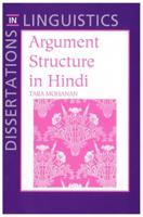 Argument Structure in Hindi