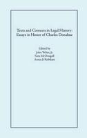 Texts and Contexts in Legal History