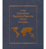 CTFA International Regulatory/resource Manual