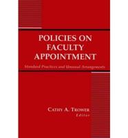 Policies on Faculty Appointment