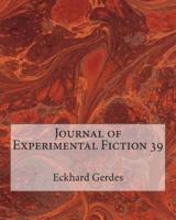 Journal of Experimental Fiction 39