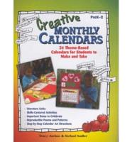 Creative Monthly Calendars
