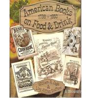 American Books on Food and Drink