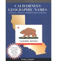 California's Geographic Names